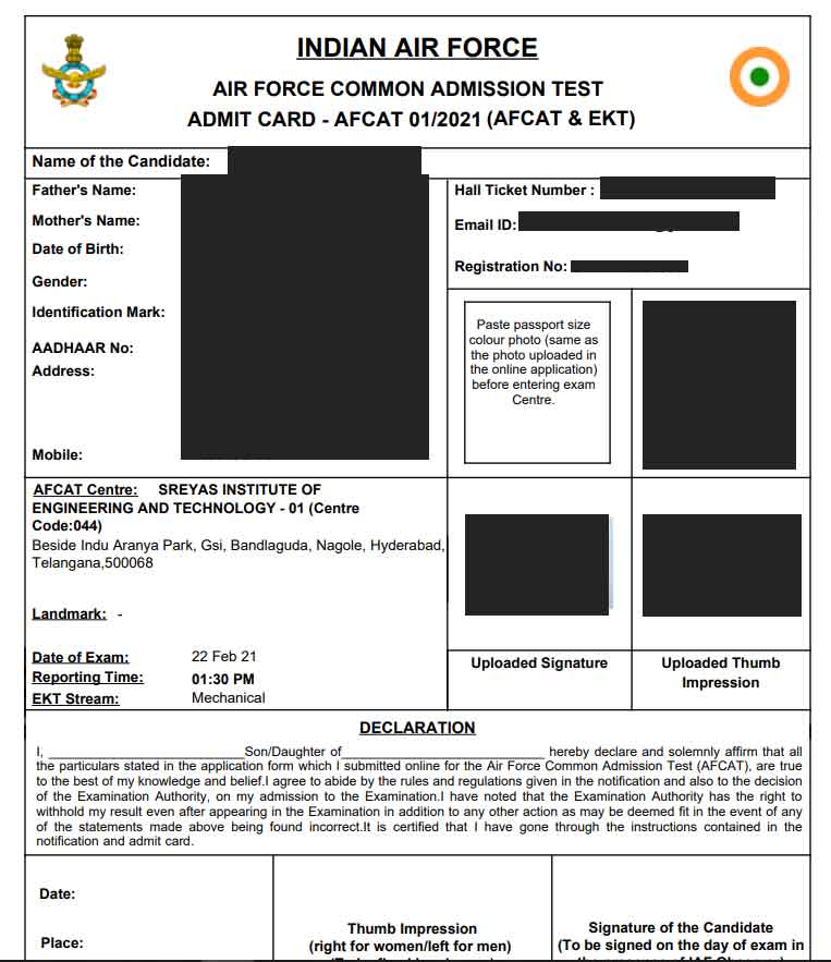 AFCAT Admit Card 2024: भारतीय वायु सेना ने जारी किया AFCAT 2024 का एडमिट कार्ड, यहां से करें डाउनलोड 